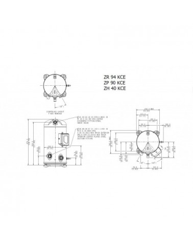 DWM ZP90KCETFD455   COMPRESSORE 