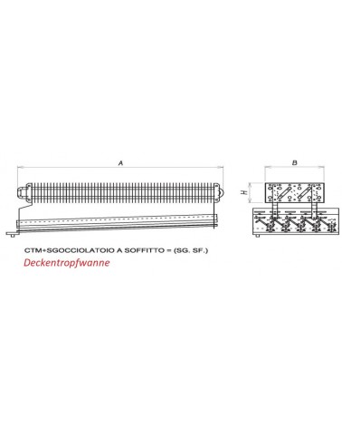 SGS 196 SGOCCIOLATOIO A SOFFITTO 