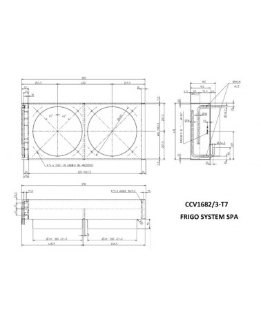 CCV 1682/3-T7   CONDENSATORE 2X350 ERP D84262 REV.1/16